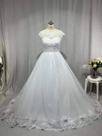 MYYBLE Real Photo Backless Cap Sleeves Bohemian Modern Wedding Dresses 2022 Plus Size Custom Made Vestido De Noiva Wedding Dress by payinti