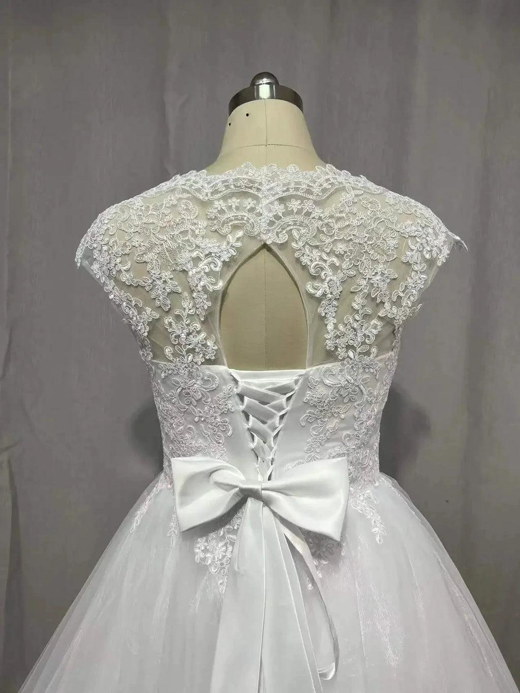 MYYBLE Real Photo Backless Cap Sleeves Bohemian Modern Wedding Dresses 2022 Plus Size Custom Made Vestido De Noiva Wedding Dress by payinti