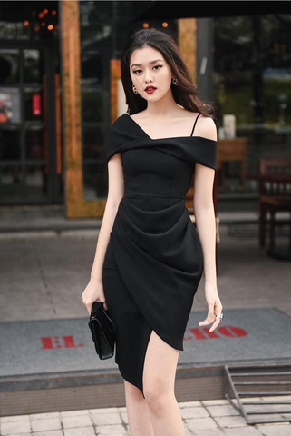 Black Sheath Homecoming Dress Black Party Dress Y2870