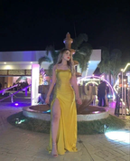 Long Prom Dresses Split Formal Evening Dress Y6022 by simplepromdress
