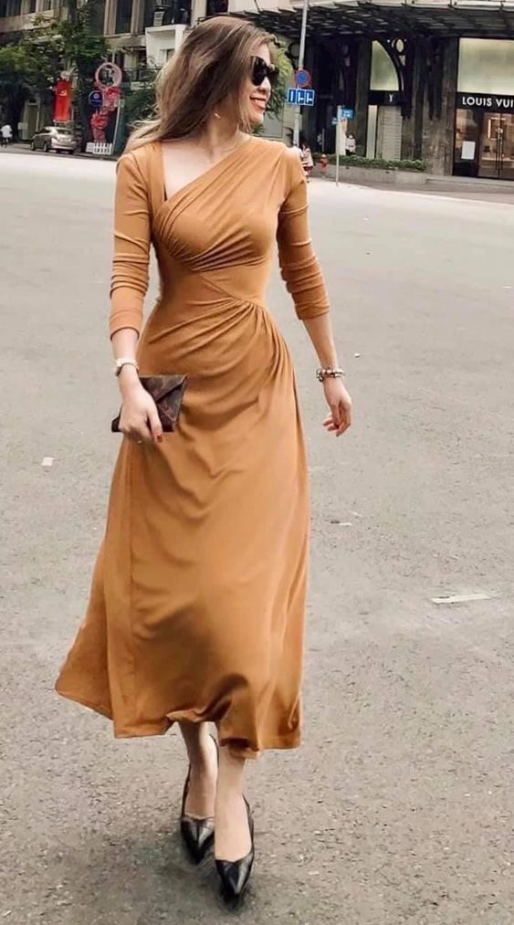 Elegant A-line Prom Dress Simple Evening Dress Y7114 Hover Image