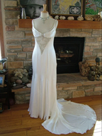 Sparkle White Long Wedding Dress,Wedding Guest Dress Y4399 by simplepromdress