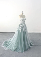 corset cutout sexy wedding dress,full length delicate dress Y3089 by simplepromdress