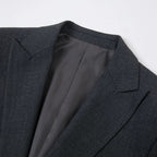 Men's black flat collar suit jacket, exquisite groom's suit, wedding suit, formal dress, groomsman's suit customization by 男装
