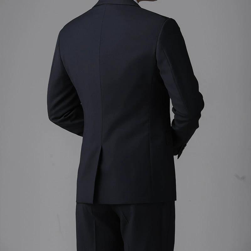 High end customized dress hall men's wedding suit wool high-end craftsmanship suit set tailor-made by 男装