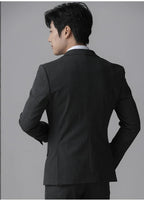 Men's Slim Fit Tuxedo Suit | 3-Piece Formal Wedding & Evening Wear Set by 男装