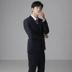 High end customized dress hall men's wedding suit wool high-end craftsmanship suit set tailor-made by 男装