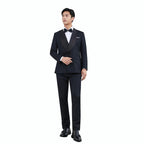 Customized wedding evening gown, men's high-end suit, tailored banquet suit, men's suit, men's suit by 男装
