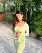 Cute Sage Green Short Homecoming Dress with Long Sleeves Sexy Party Dress Y1913 by simplepromdress