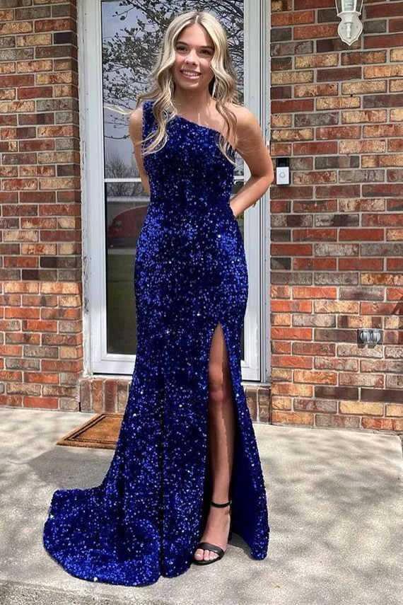 Sequin Maxi Dress Slim Fit Prom Dresses SYP106 by vivymakudress