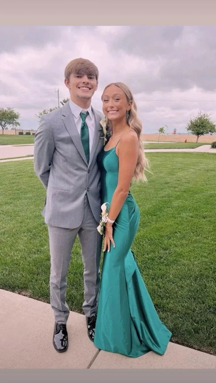 Sexy Mermaid Spaghetti Straps Prom Dress Mermaid Evening Dress Y6104 by simplepromdress