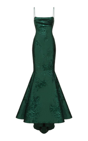 Classy Black Spaghetti Straps Mermaid Prom Dress Black Evening Dress Y4509