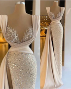 Champagne Fashion Evening Dresses Sexy Prom Dresses Pageant Dress Y1741 by simplepromdress