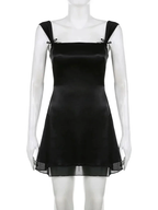 Lovely Black Straps A-line Homecoming Dress Y4035 by simplepromdress