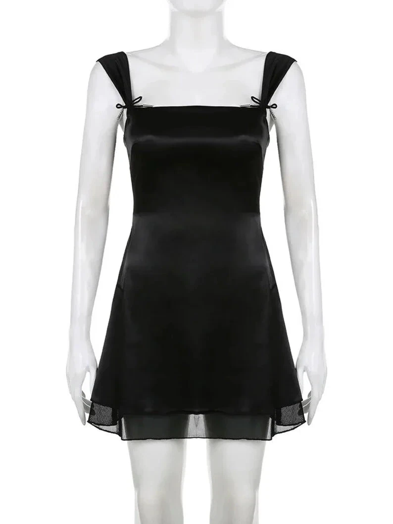 Lovely Black Straps A-line Homecoming Dress Y4035 by simplepromdress