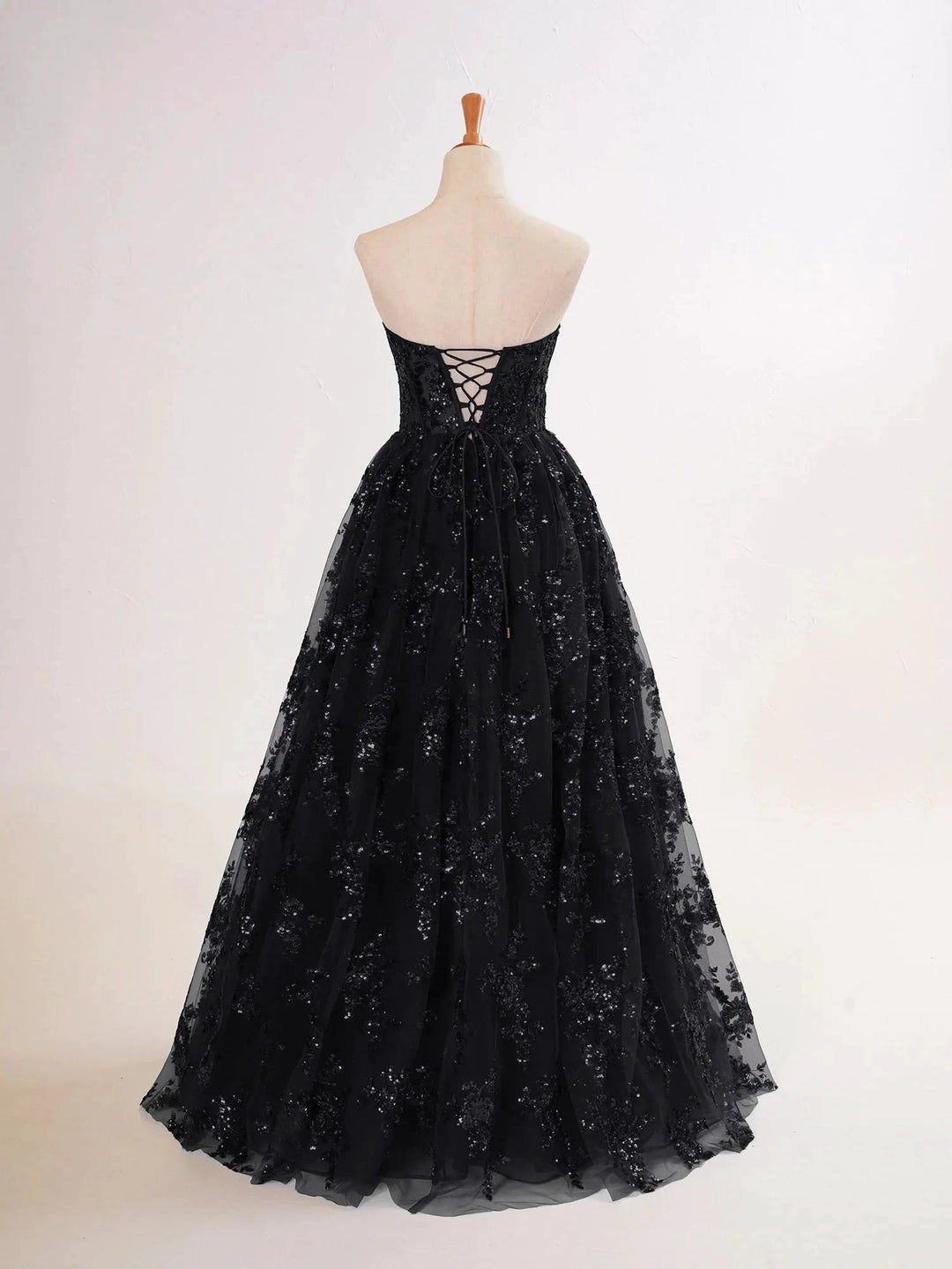 Zara |A-line Sequined Lace Long Prom Dress with Pockets by KissProm