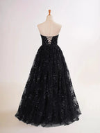 Zara |A-line Sequined Lace Long Prom Dress with Pockets by KissProm