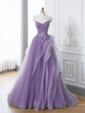 Saflor | Grünes A-Linien-Ballkleid mit schulterfreiem, langem Spitzen-Abendkleid