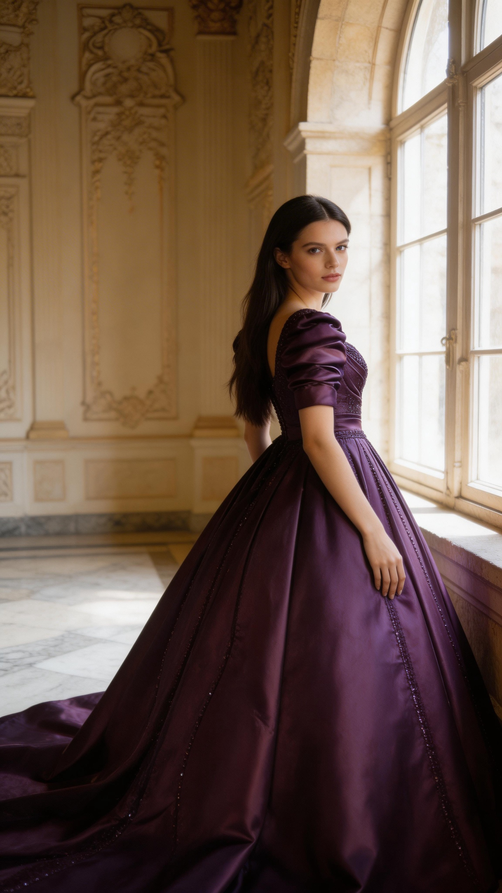 Beautiful Ball Gown For Wedding Prom Dresses Shiny Prom Dress Y4441 by simplepromdress