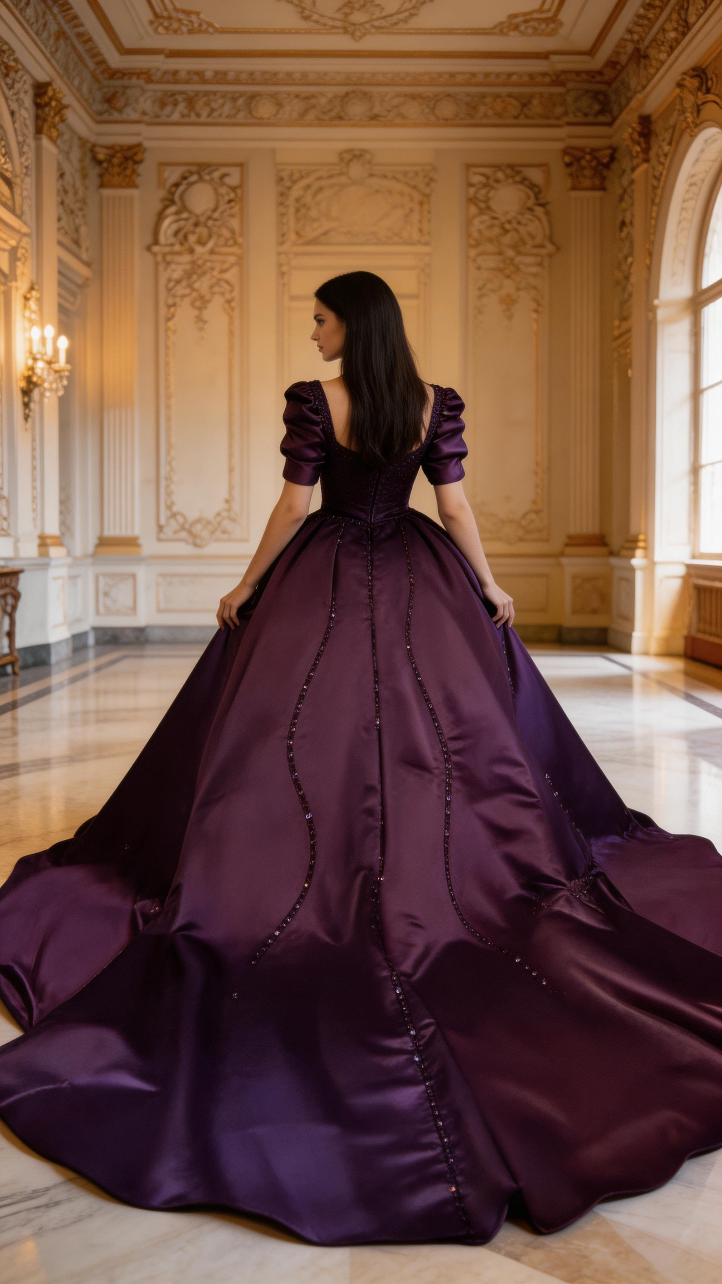 Beautiful Ball Gown For Wedding Prom Dresses Shiny Prom Dress Y4441 by simplepromdress