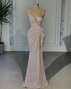 Elegant Mermaid Evening Dress With High Split Y6663 by simplepromdress