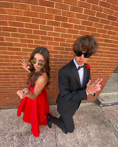 A-line Red Satin Homecoming Dress Red Sleeveless Graduation Dress Y2224