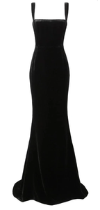 Glamorous Black Mermaid Prom Dress,Black Evening Dress Y2923 by simplepromdress