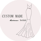 ZapDress V Neck Sleeveless Wedding Dresses For Women Beads A Line Ivory Lace Romantic Bride Boho Bridal Gown Customized