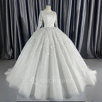 2026 Customized Ball Gown Wedding Dress Long Sleeves Plus Size Bridal Dresses Princess Wedding Gowns Vestidos De Novia Boda