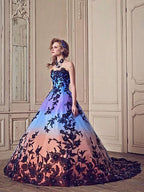 Beautiful dresses princesses ball gown prom dress S7689 by simplepromdress
