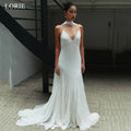 LORIE Exquisite A-Line Wedding Dress Sleeveless Corset Bride Prom Dresses  Chiffon Bridal Gown 2025 Customized