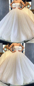 custom drsses Strapless Bodice Corset Sequin Ball Gown prom dresses Bling Bling S7641 by simplepromdress