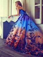 Beautiful dresses princesses ball gown prom dress S7689 by simplepromdress