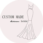 ZapDress Spaghetti Strap Chiffon Wedding Dresses for Bride A Line Boho Beach Bridal Dresses with Puff Sleeves Customized