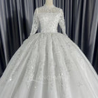 2026 Customized Ball Gown Wedding Dress Long Sleeves Plus Size Bridal Dresses Princess Wedding Gowns Vestidos De Novia Boda
