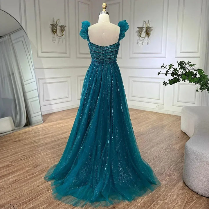 Serene Hill Purple Sleeveless A-Line Beaded Evening Prom Dresses 2025 Elegant Party Gowns for Women DLA72324 Customized rts