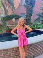 A-line V Neck Homecoming Dress Cute Party Dress Y2279