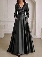 A-Line/Princess Scoop Illusion Lace Appliques Tea-Length Mother of the Bride Dresses with Pleated Ruffle (SHI22500105)