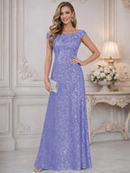 A-Line Off Shoulder Floor-Length Mother of the Bride Dresses with Sequins (SHI22500114)