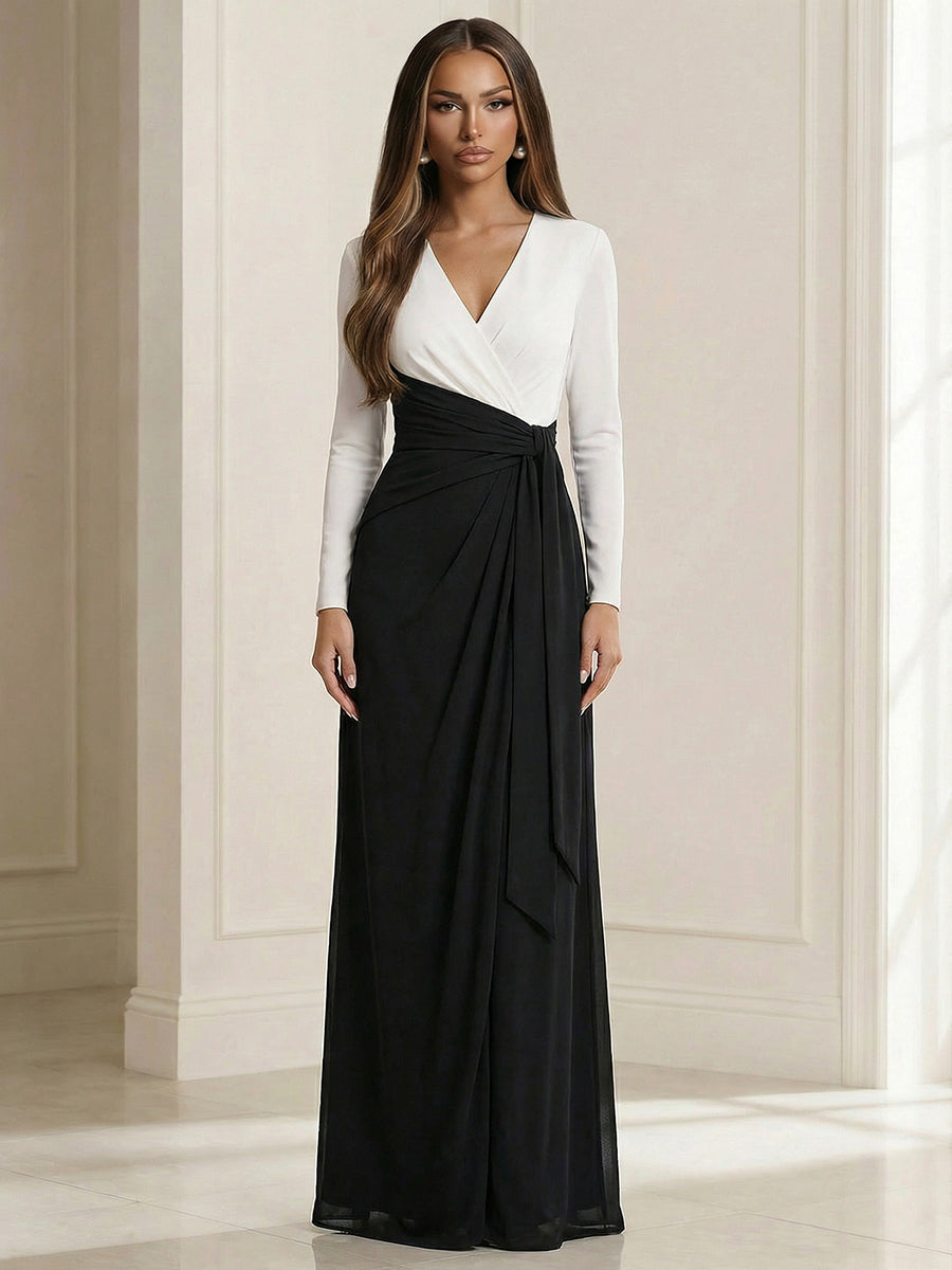 Pantsuits Separates Scoop Neck Sequins Asymmetrical Ankle-Length Mother of the Bride Dress with Slit (SHI22500132)