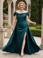 Sheath/Column Floral Lace Mother of the Bride & Groom Dresses with Rhinestones (SHI22500658)