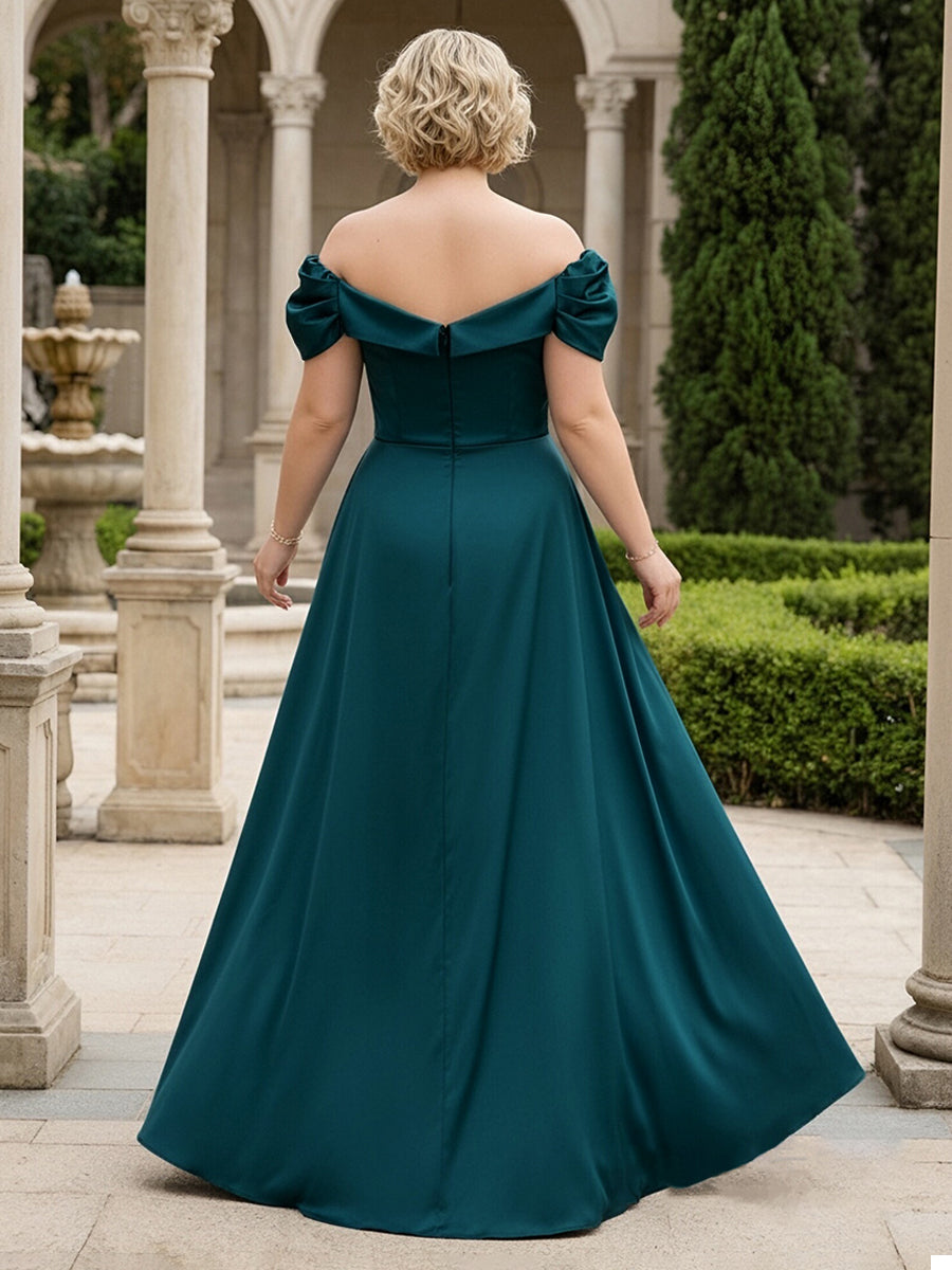 Sheath/Column Floral Lace Mother of the Bride & Groom Dresses with Rhinestones (SHI22500658)