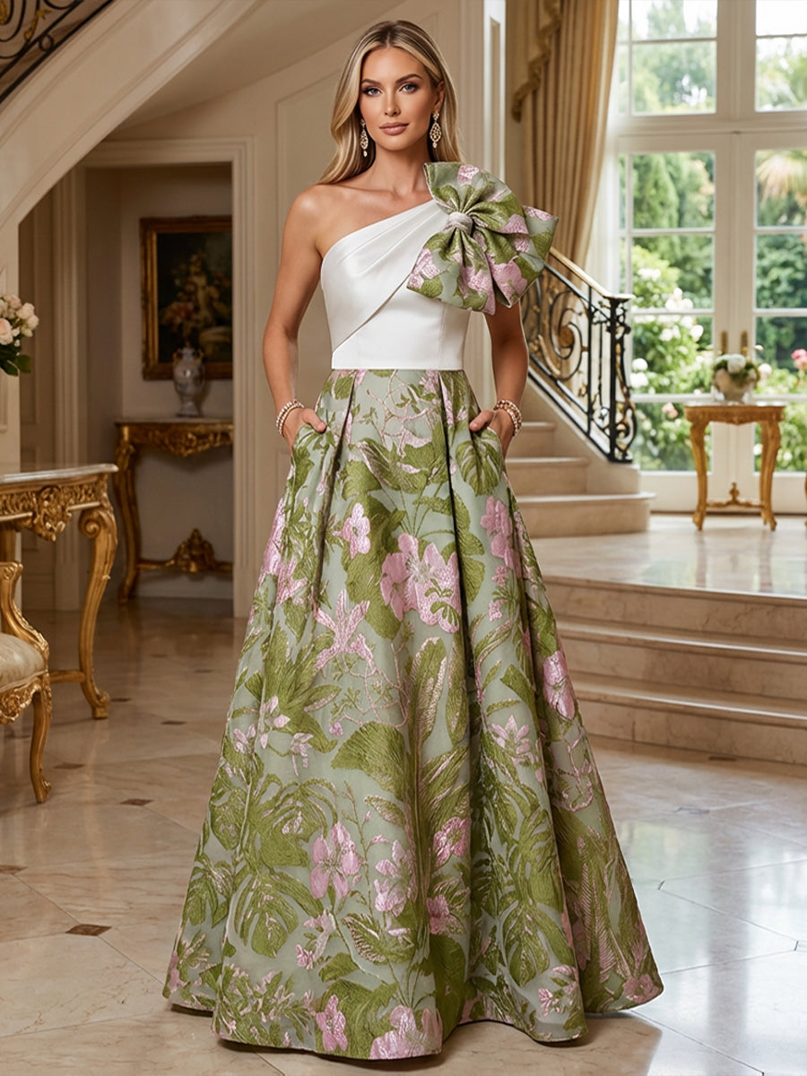 Sheath/Column Floral Lace Mother of the Bride & Groom Dresses with Rhinestones (SHI22500658)