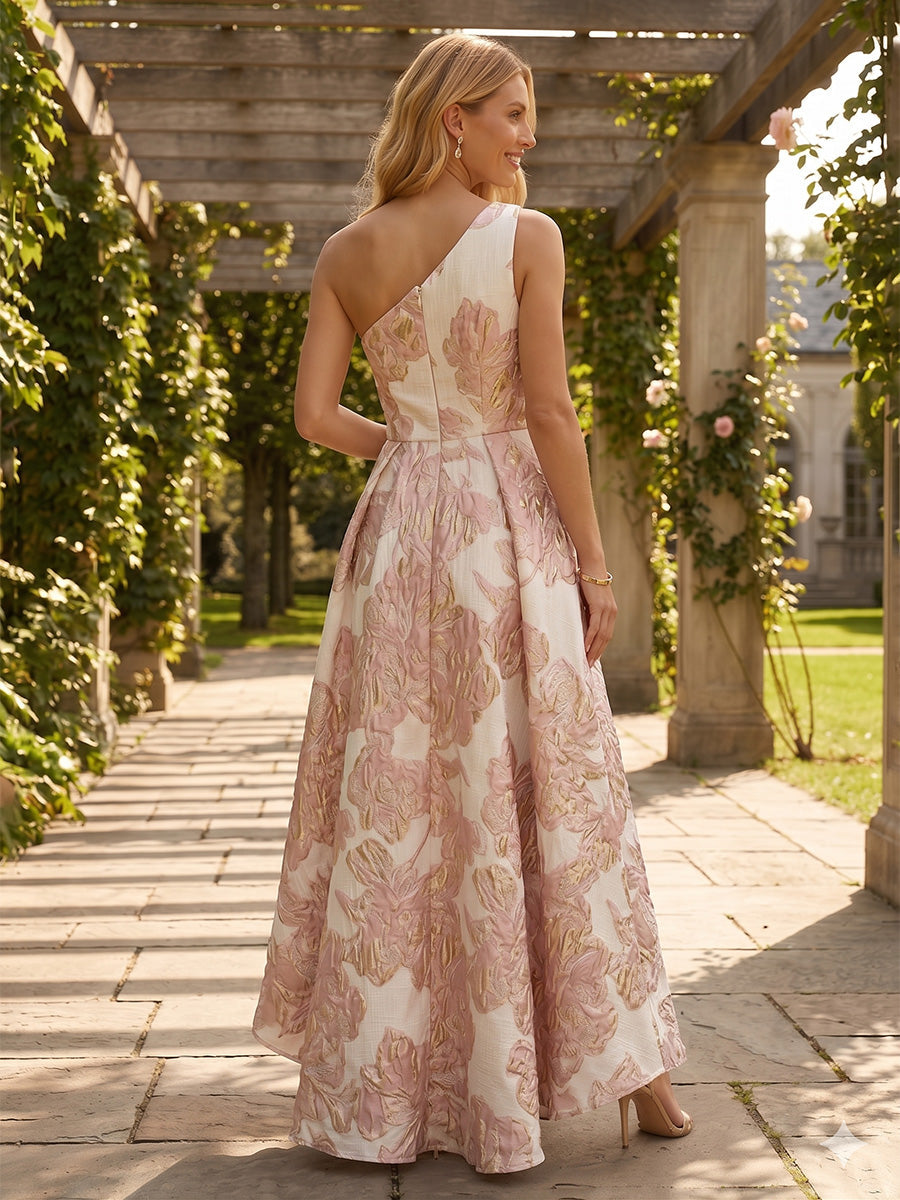 Jacquard Sheath Off the Shoulder Ruched Corset Mother of the Bride & Groom Dresses (SHI22500958)