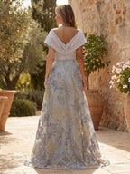 Jacquard Sheath Off the Shoulder Ruched Corset Mother of the Bride & Groom Dresses (SHI22500958)