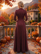 A-Line/Princess V-Neck Glitter Maxi Mother of the Bride & Groom Dresses with Ruffles (SHI22501597)