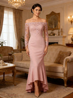 Jumpsuit V Neck Half Sleeve Long Sparkling Mother of the Bride Dresses with Belt (SHI22500201)