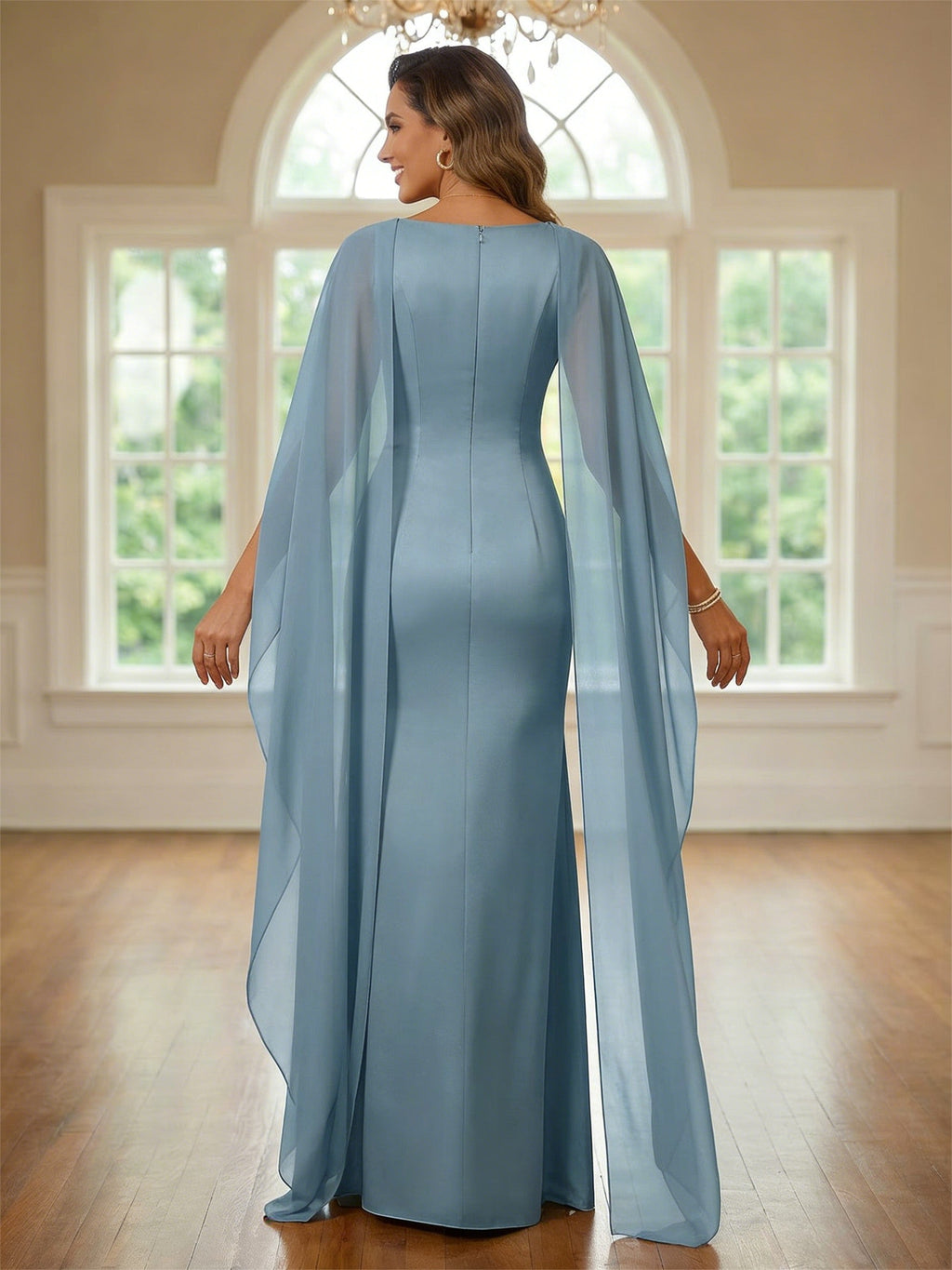 Sequin Floral Sheath Floor-Length Mother of the Bride & Groom Dresses with Satin Bodice (SHI22500925)