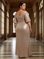 A-Line Pleated Chiffon One Shoulder Floor-Length Mother of the Bride & Groom Dresses (SHI22500625)