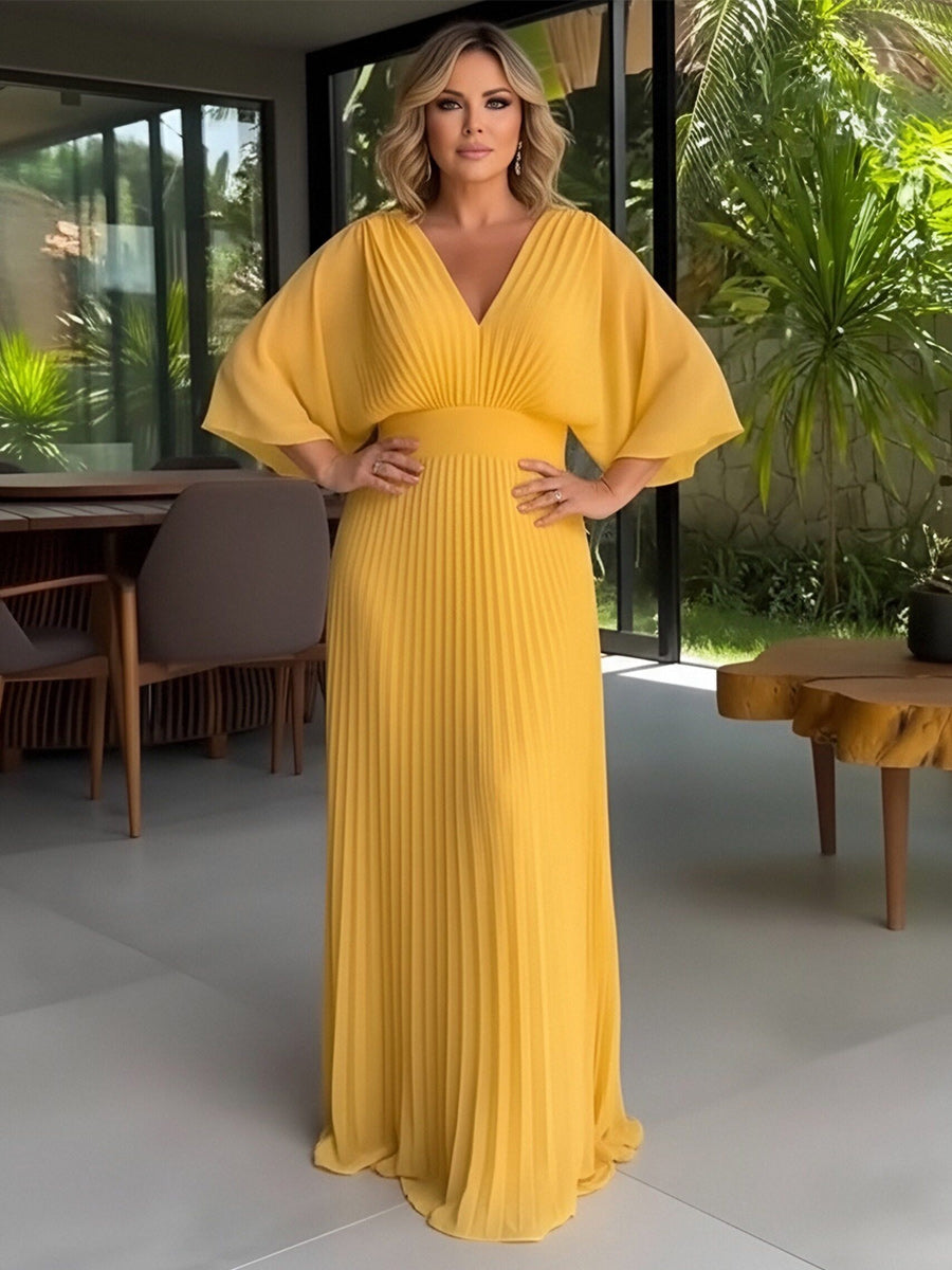 A-Line Off Shoulder Floor-Length Mother of the Bride Dresses with Sequins (SHI22500114)
